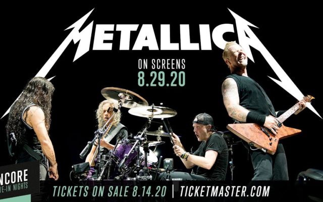 New Metallica Concert Will Air At Drive In Movie Theatres Across The U.S. August 29th