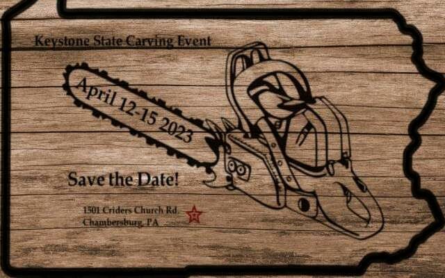 Join Classic Rock 94.3 WQCM For The 2nd Annual Keystone Carving Event, Wed, April 12 through Sat, April 15th