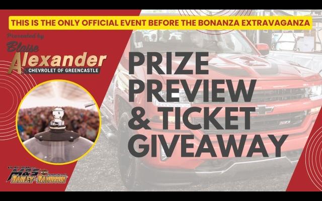 <h1 class="tribe-events-single-event-title">Bonanza Extravaganza Preview Party at Blaise Alexander Sat, May 6th 1pm-3pm</h1>